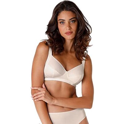 Lovable Reggiseno Senza Ferretto in Micro con Sottocoppa in Cotone, Non Imbottito, Sostegno e Comfort, Taglie Forti, Art. 4020, Shaping Donna, Nudo, 34 / 3D Lovable Reggiseno Senza Ferretto in Micro con Sottocoppa in Cotone, Non Imbottito, Sostegno e Comfort, Taglie Forti, Art. 4020, Shaping Donna, Nudo, 34 / 3D