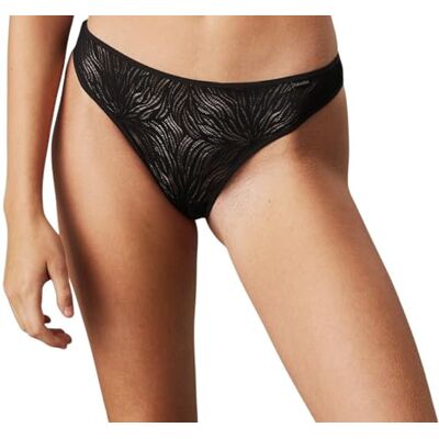 Calvin Klein Perizoma Donna Tanga, Nero (Black), XS Calvin Klein Perizoma Donna Tanga, Nero (Black), XS