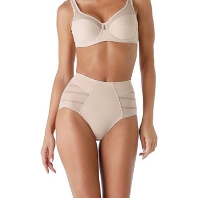 Lovable Guaina Modellante Vita Media in Microfibra e Tulle Contenimento Medio Effetto Pancia Piatta Shapewear Invisibile Fancy Shaping Donna, Cipria, L Lovable Guaina Modellante Vita Media in Microfibra e Tulle Contenimento Medio Effetto Pancia Piatta Shapewear Invisibile Fancy Shaping Donna, Cipria, L