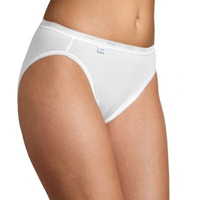 Sloggi Basic+ Tai 3p, Slip Donna, Bianco (White), 50 Sloggi Basic+ Tai 3p, Slip Donna, Bianco (White), 50