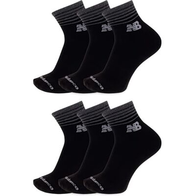 New Balance Performance Cushioned Ankle Socks 6 Pairs Moisture Wicking Caviglia 6 Paia Unisex Adulto New Balance Performance Cushioned Ankle Socks 6 Pairs Moisture Wicking Caviglia 6 Paia Unisex Adulto