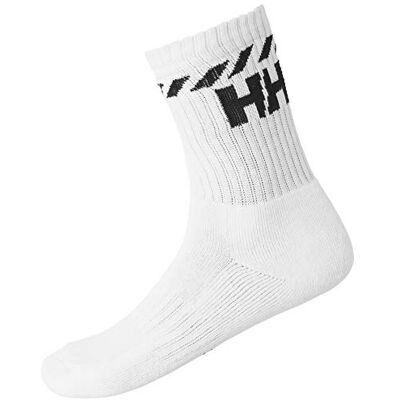 Helly Hansen Cotton Sport Sock 3pk Socks Unisex Adulto (Pacco da 1) Helly Hansen Cotton Sport Sock 3pk Socks Unisex Adulto (Pacco da 1)