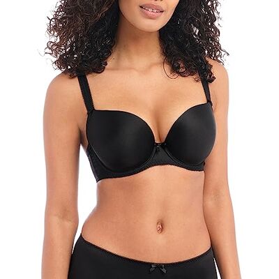 Freya Déco da Donna Senza Cuciture (Confezione da 1), Nero, 2F Freya Déco da Donna Senza Cuciture (Confezione da 1), Nero, 2F
