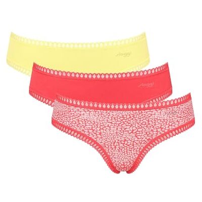 Sloggi Go Crush Hipster C3P Multiple Colours 15 Sloggi Go Crush Hipster C3P Multiple Colours 15