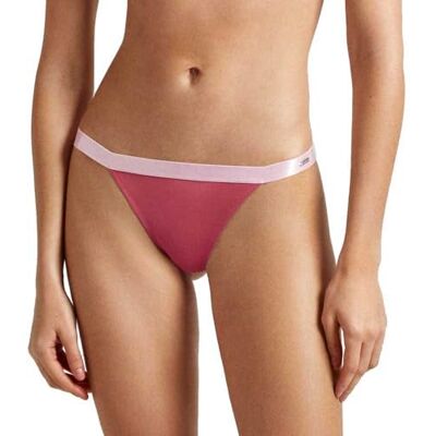 Pepe Jeans Lace Thong, Slip a tanga Donna, Rosa (English Rose Pink),M Pepe Jeans Lace Thong, Slip a tanga Donna, Rosa (English Rose Pink),M