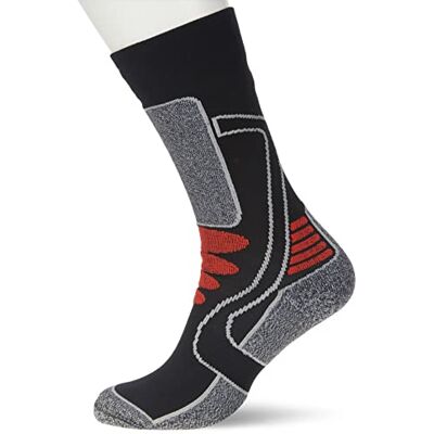 Flite F Lite, Calzini da motocilista Uomo, Multicolore (Schwarz/Rot), 43-46 Flite F Lite, Calzini da motocilista Uomo, Multicolore (Schwarz/Rot), 43-46