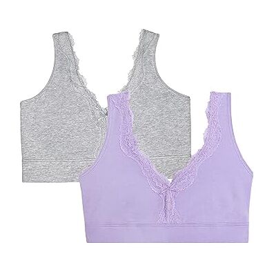 Fruit of the Loom Bralette Senza Fili in Cotone con Copertura Completa Reggiseno Altamente Coprente Donna Fruit of the Loom Bralette Senza Fili in Cotone con Copertura Completa Reggiseno Altamente Coprente Donna