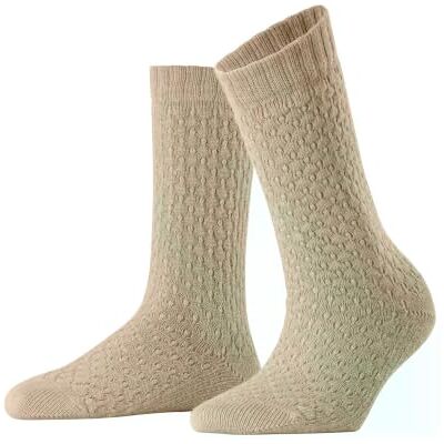 Burlington Orkney W So cotone lana tinta unita 1 paio, Calzini Donna, Beige Country Melange 4383, 36-41 Burlington Orkney W So cotone lana tinta unita 1 paio, Calzini Donna, Beige Country Melange 4383, 36-41