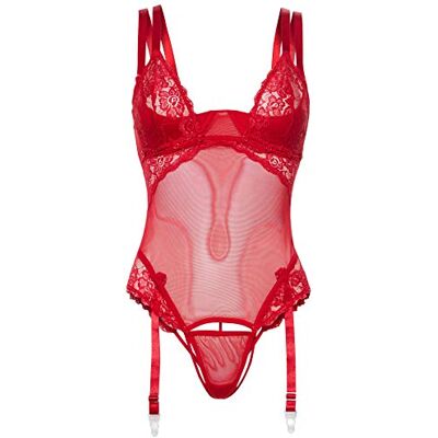 COTTELLI Collection Lingerie Body Rosso 85B/L COTTELLI Collection Lingerie Body Rosso 85B/L