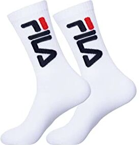 Fila , Calzini Unisex, White, 39/42