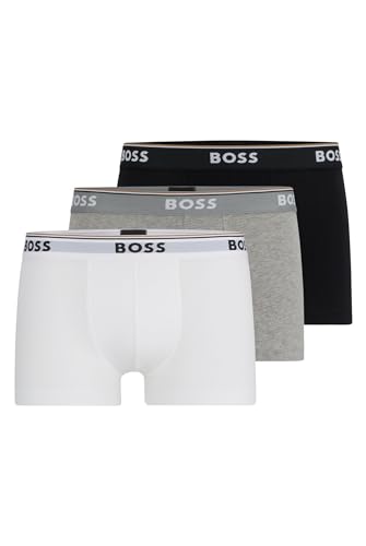 Hugo Boss BOSS Trunk 3P Power Boxer Ai Pantaloncini, Assorted Pre-Pack 999, M Uomo