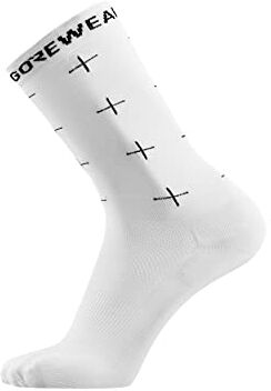 GORE WEAR Essential Daily Socks, Calzini Giornalieri Unisex Adulto, Bianco, 44-46