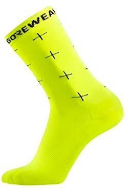 GORE WEAR Essential Daily Socks, Calzini Giornalieri Unisex Adulto, Giallo Neon, 44-46