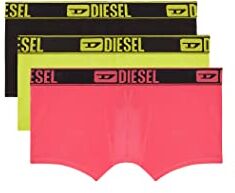 Diesel Umbx-damienthreepack, Boxer Uomo, Multicolore (E6574-0hiaw), XL (Pacco da 3)