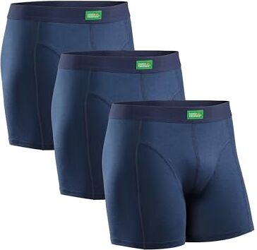 DANISH ENDURANCE 3 Paia Boxer Cotone Organico Premium, Mutande Uomo Comode, Senza Etichetta