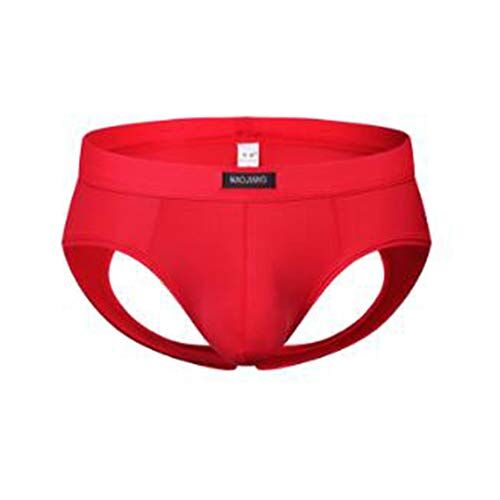 Es Slip boxer da uomo ghiaccio seta traspirante Jock perizoma perizoma a vita bassa Underwear Bulge Pouch 8 colori S/M/L/XL