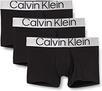 Calvin Klein Trunk Bóxer, Nero 3130a, L, Uomo