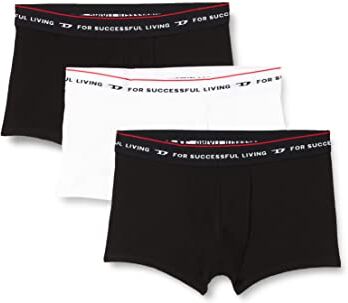 Diesel Umbx-damienthreepack, Boxer Uomo, Multicolore (E4877-0jlai), XS (Pacco da 3)