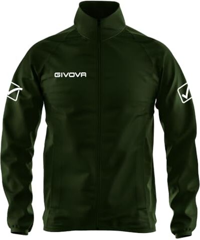 GIVOVA RAIN BASICO VERDE MILITARE Tg. S