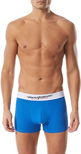 Diesel Umbx-damienthreepack, Boxer Uomo, Multicolore (E5961-0jfac), XS (Pacco da 3)