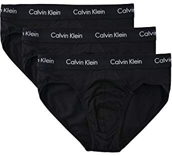 Calvin Klein Slip da uomo (confezione da 3), (nero/S)