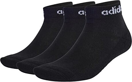 Adidas Think Linear 3 Pairs Ankle Socks Calzini Unisex Adulto (confezione da 3)