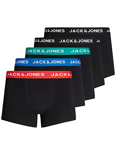 Jack & Jones Boxer da uomo, confezione da 5, Mix2/confezione da 5, M