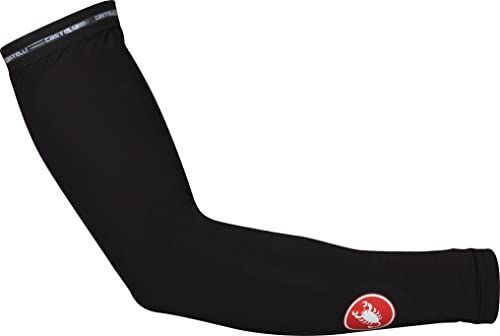 CASTELLI -010 UPF 50 + LIGHT ARM SLEEVES BLACK Scaldamuscoli L