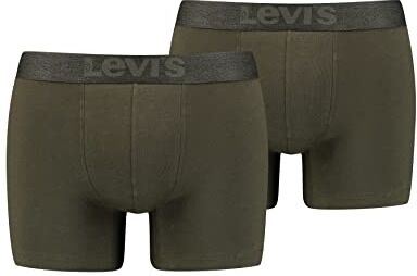 Levis Boxer, Biancheria intima Uomo, Verde, S