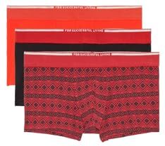 Diesel Umbx-damienthreepack, Boxer Uomo, Multicolore (E6483-0qfae), M (Pacco da 3)