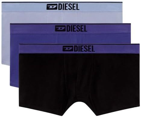 Diesel Umbx-damienthreepack, Boxer Uomo, Multicolore (E6812-0gdac), M (Pacco da 3)