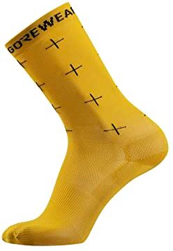 GORE WEAR Essential Daily Socks, Calzini Giornalieri Unisex Adulto, Giallo (Uniform Sand), 41-43