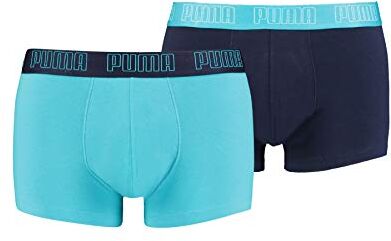 Puma TRUNK, Boxer, Uomo, Blu (Aqua / Blue), M