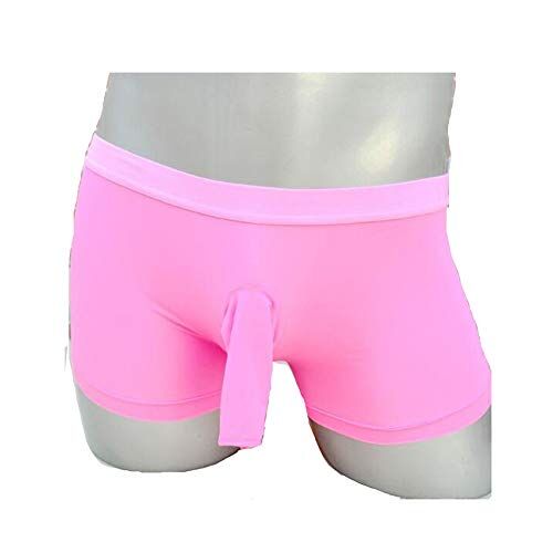 SE Slip boxer da uomo infradito mesh traspirante biancheria intima trasparente Sissy g string multicolore