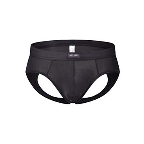 Es Slip boxer da uomo ghiaccio seta traspirante Jock perizoma perizoma a vita bassa Underwear Bulge Pouch 8 colori S/M/L/XL