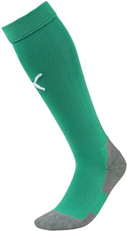 Puma Team Liga Socks Core Calzettoni da Calcio, Verde (Pepper Green/White), 39-42 Uomo