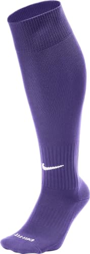 Nike Classic II Cush Otc -Team Calze Da Calcio, Unisex – Adulto, Court Purple/White, M