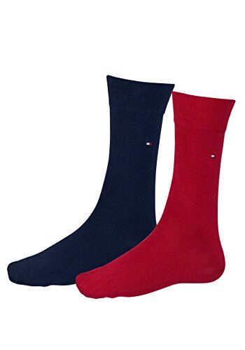 Tommy Hilfiger Clssc Sock 371111 Calzini, Blu (Tommy Original), 43-46 Uomo (Pacco da 2)