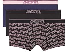 Diesel Umbx-damienthreepack, Boxer Uomo, Multicolore (E6610-0licw), S (Pacco da 3)