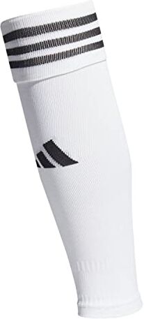 Adidas Team Sleeve 23 Knee Socks, Bianco/Nero, 40-42 Unisex-Adulto