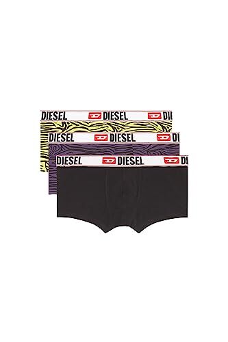 Diesel Umbx-damienthreepack, Boxer Uomo, Multicolore (E6615-0hjas), M (Pacco da 3)