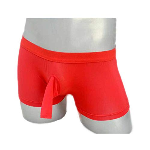 SE Boxer uomo perizoma Mesh Sissy traspirante trasparente intimo G String Multicolor