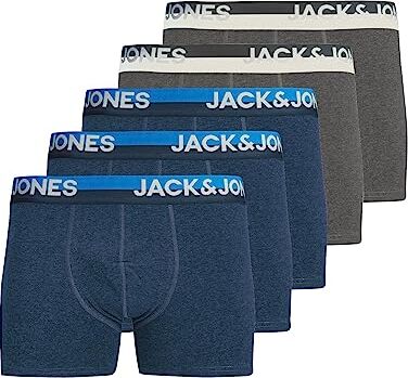 Jack & Jones Boxer da uomo, confezione da 5, S