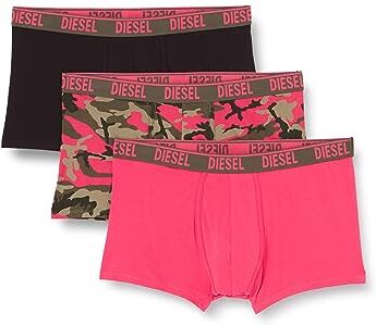 Diesel Umbx-damienthreepack, Boxer Uomo, Multicolore (E6738-0wcas), S (Pacco da 3)