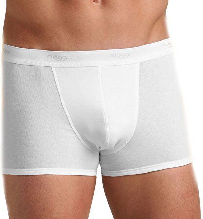 Sloggi Basic Short 2P, Boxer Uomo, Bianco (White), 4