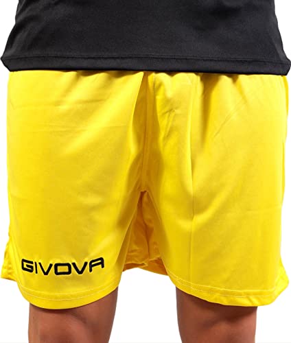 GIVOVA Pantaloncino Capo Interlock Giallo Tg. M