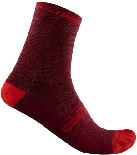 CASTELLI SUPERLEGGERA T 12 SOCK BORDEAUX Calzini M