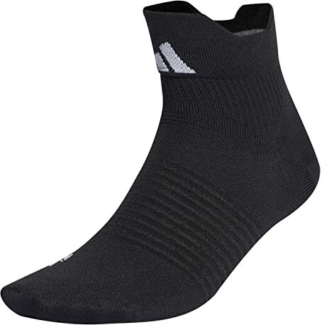 Adidas , Performance Designed For Sport Ankle Socks, Calzini, Nero Bianco, S, Unisex-Adult