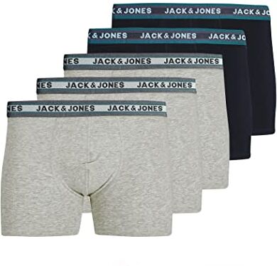 Jack & Jones Boxer da uomo, confezione da 5, XXL