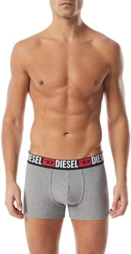 Diesel Umbx-damienthreepack, Boxer Uomo, Multicolore (E5896-0ddai), S (Pacco da 3)